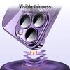 Electroplated Borderless Transparent Heat-Dissipating Phone Case for iPhone