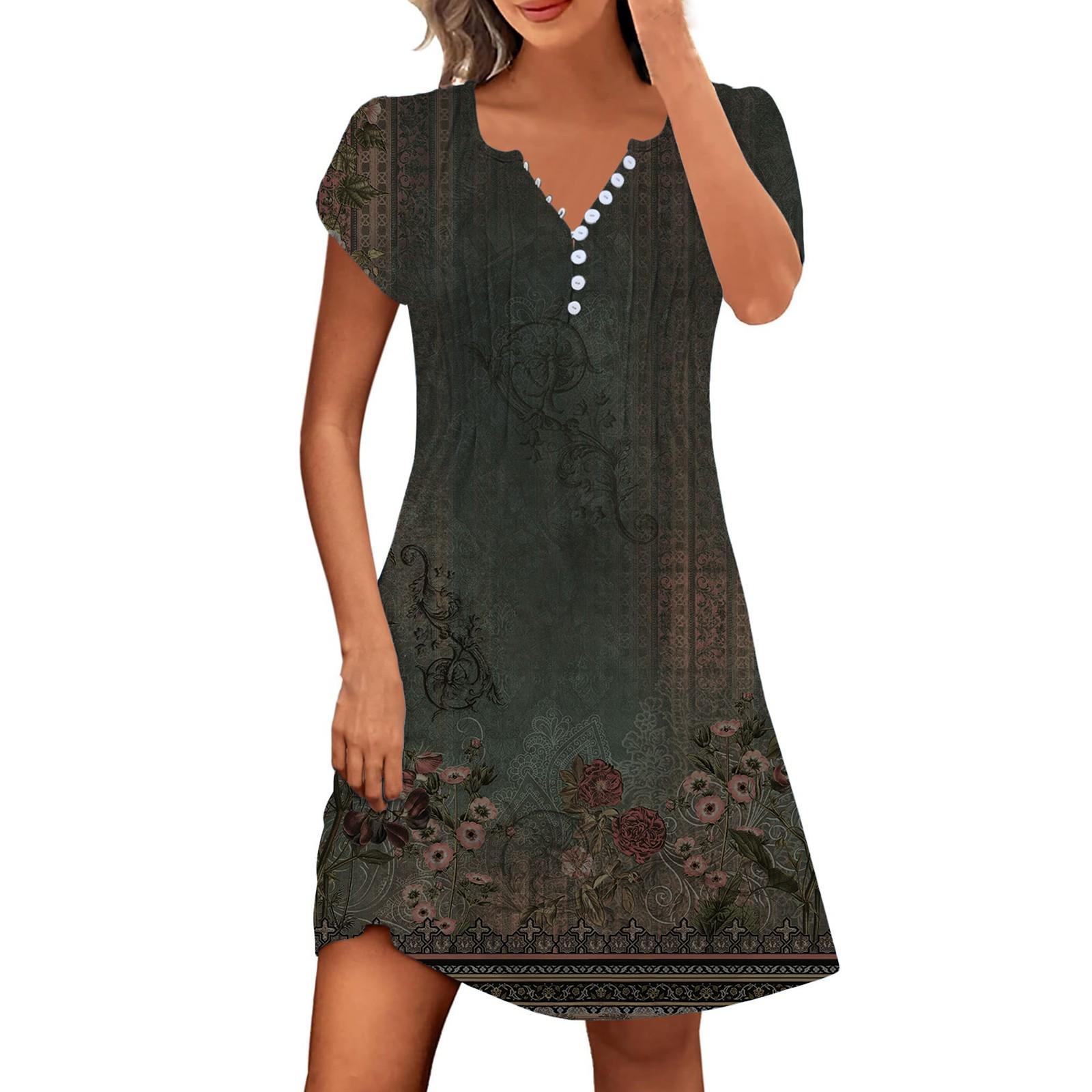 

Женский повседневный сарафан длиной до колена, модное удобное платье S