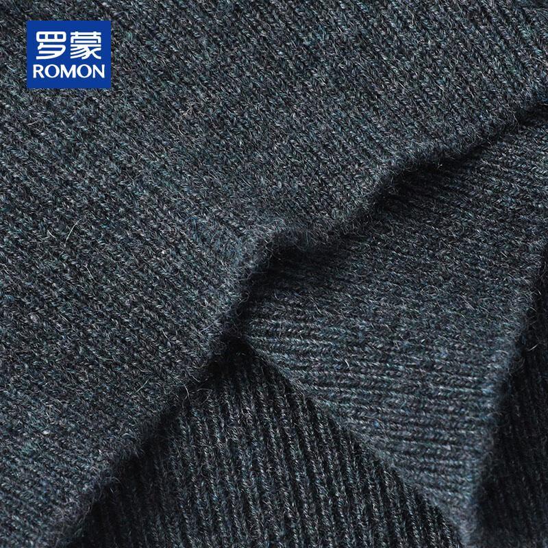 ROMON Men's 100% Cashmere V-Neck Sleeveless Sweater Vest