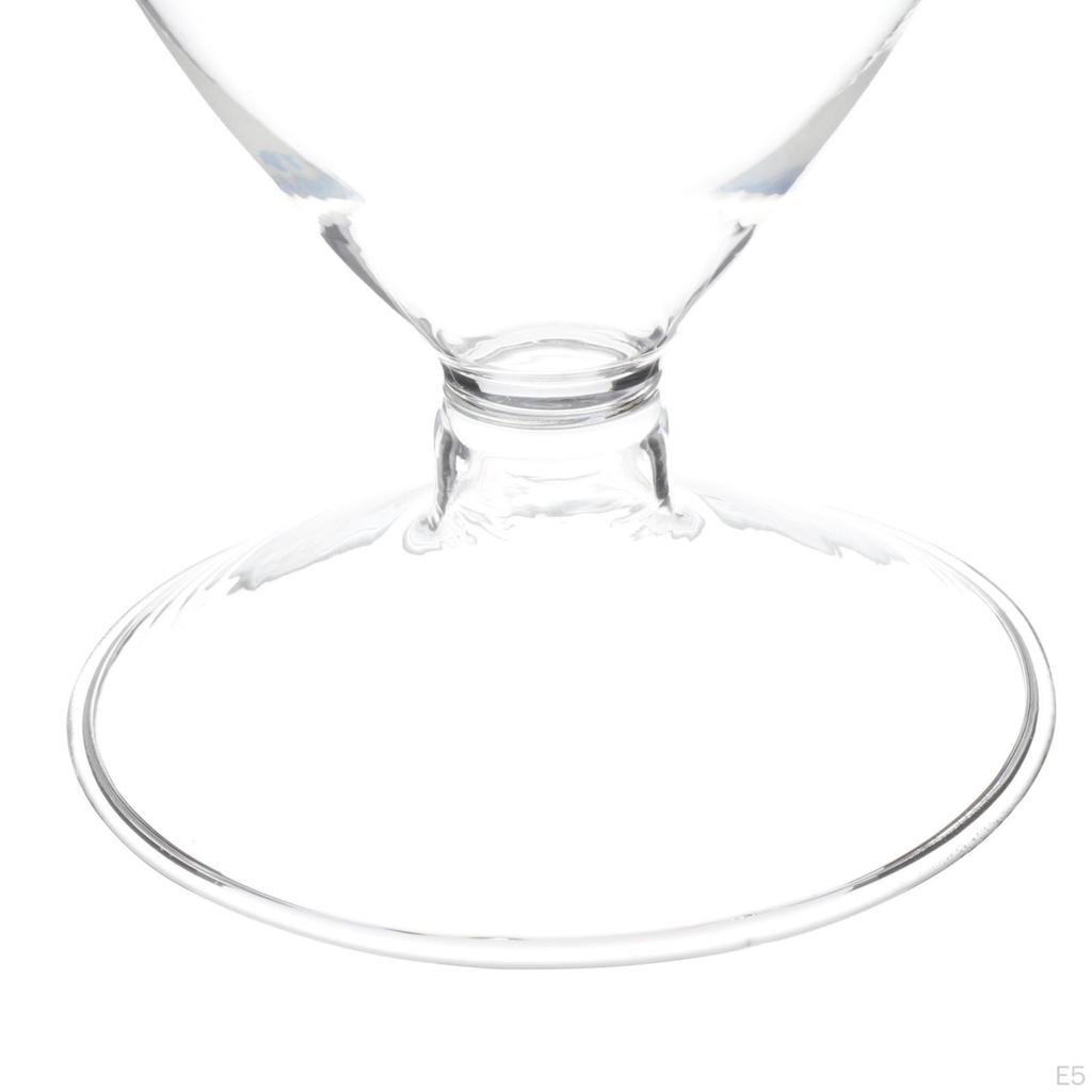 8 Inch Clear Glass Decorative Vases, Flower Living Room Shop Cabinet Plant