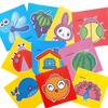 96Pcs Enjoyable Cutting Set Art Scissors Skill Activity Book Children's Craft Kit featuring a Pair of Child-Safe Creative Games Secure Playtime