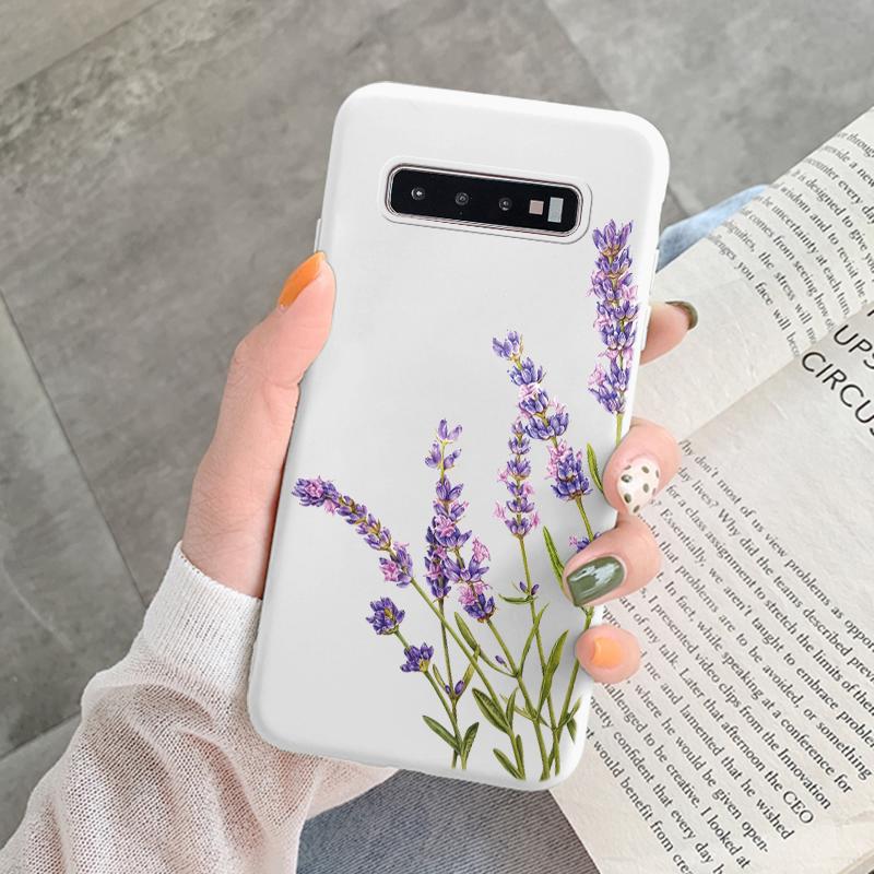 Case For Samsung Galaxy S10 Plus S 10 S10E Cover Cloud Graffiti Illustration Kanagawa Label Silicone Fundas For Samsung S10 S10e