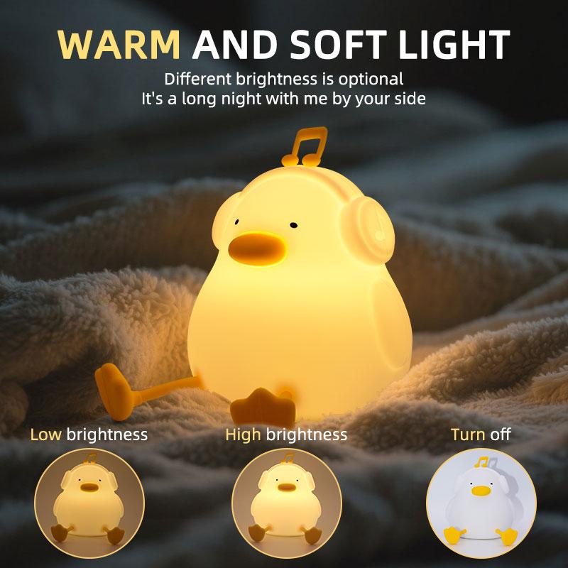Xiaomi Duckling Night Light, Touch-control,Timable & Rechargeable,Ideal for Home Decor,Perfect Gift Choice