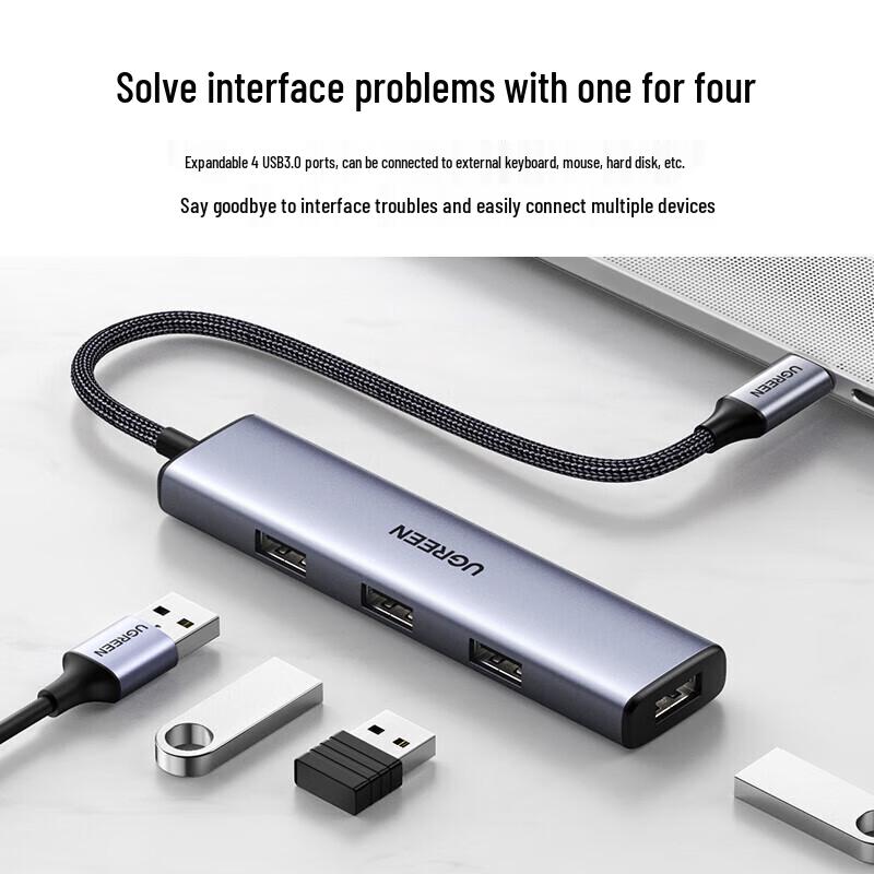 Ugreen CM473 Type-C 3.0 4-Port USB Hub