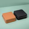 Versatile Sturdy Leather Watch and Eyewear Storage Case with See Through Clear Top for Easy Viewing Home Accessory