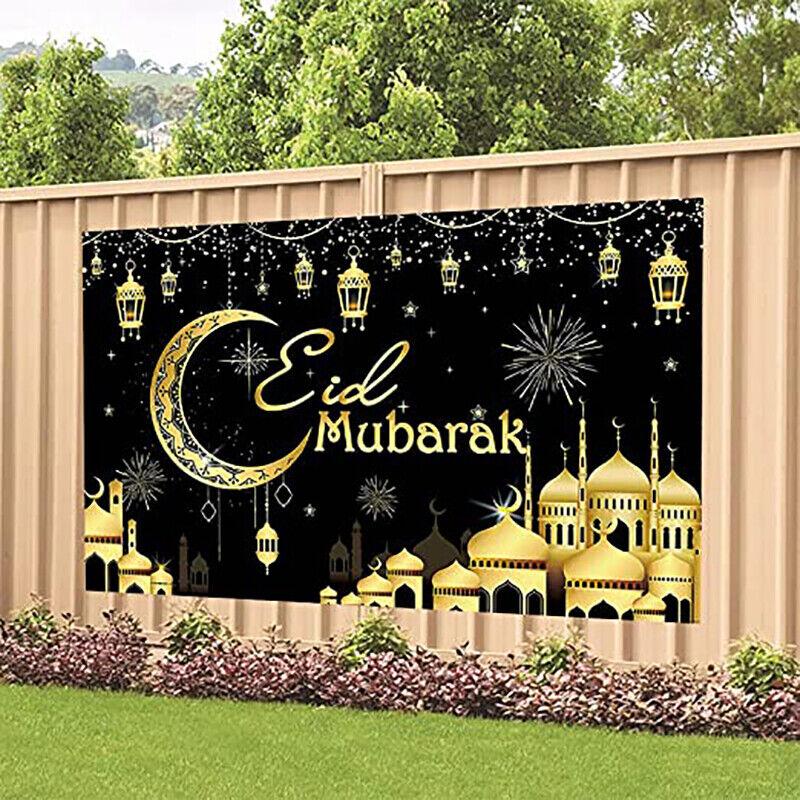 Photo Background High-quality Party Decoration Family Room Decor Foldable Eid Backdrop For Celebration Home Decor Photography