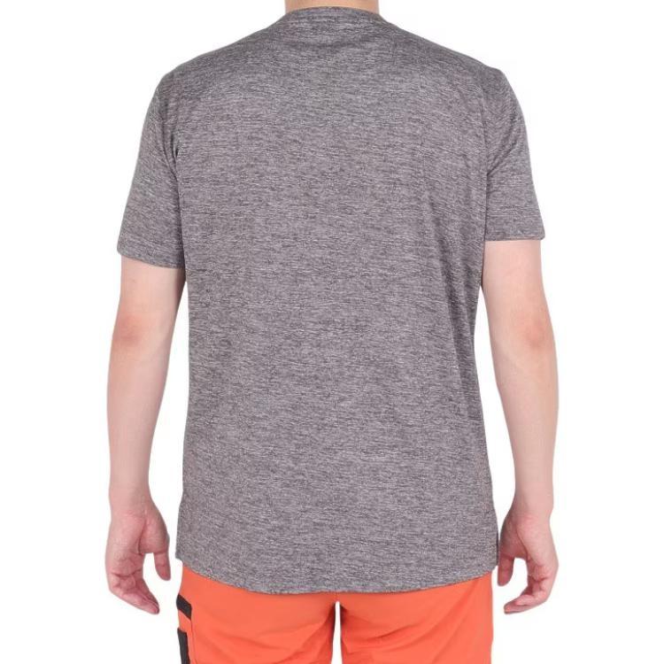 PUMA T Shirts Men's Gray Crew Neck Moderate 523004-53