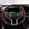 2Pcs Universal Auto Steering Cover Plush Steering Wheel Sleeve Car Steering Wheel Cover  General