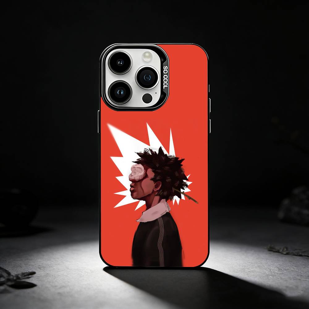

D4vd H-Here With Me Phone Case For iPhone 17,16,15,14,13,12,11 Plus,Pro Max,XS,Colored silver phone case iPhone13PRO