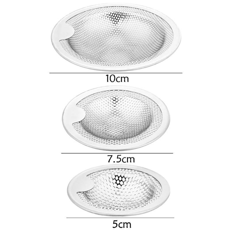 Edelstahl Netz Spülbecken Sieb Metall Dusche Abflussloch Falle Bad Küche Spülbecken Filter Abfluss 5 75 10 11cm