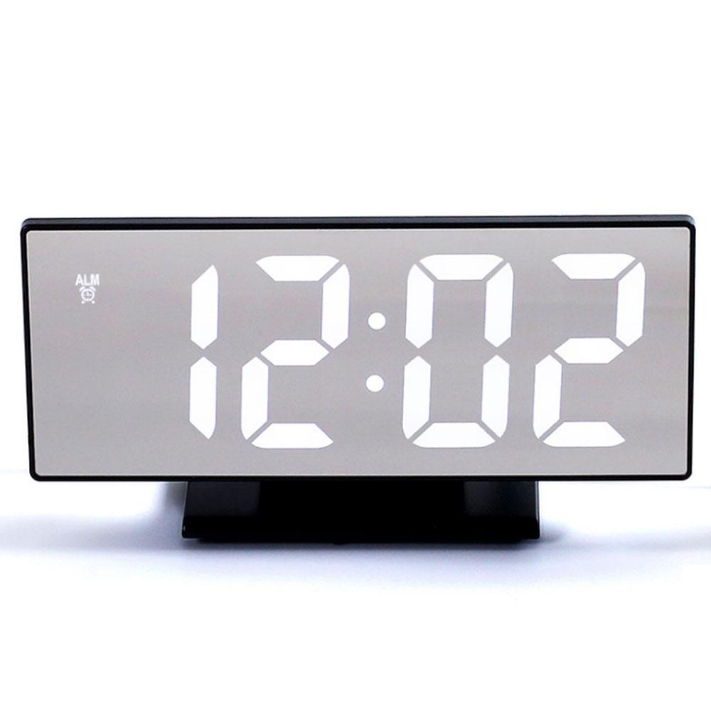 Electronic Watch Desk Digital  Alarm Moment Bedroom Decoration Table And Accessory Smart Hour Led Awakening Light Consumer