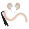 Simulation Animal Ear Headgear Dress Up Cute Plush Mouse Ear Cosplay Headgear Props Headband Mouse Ear Headband