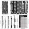 128 in 1 Precision Screwdriver Set with Magnetic Bits and Pad Heavy Duty Mini Screwdriver Set for Phone Computer Watch Laptop