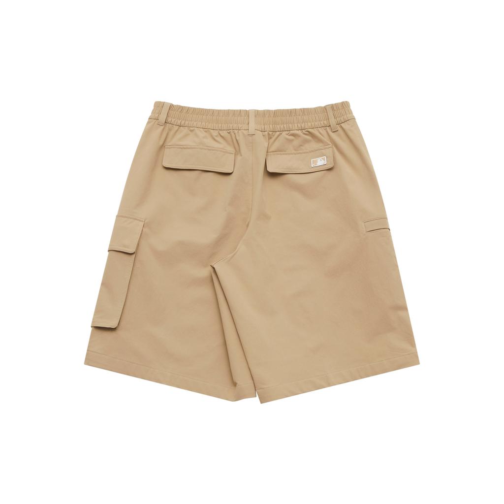 New MLB New York Yankees Basic Collection SS25 Casual Shorts Unisex Khaki 3ASMB0553-50BGS