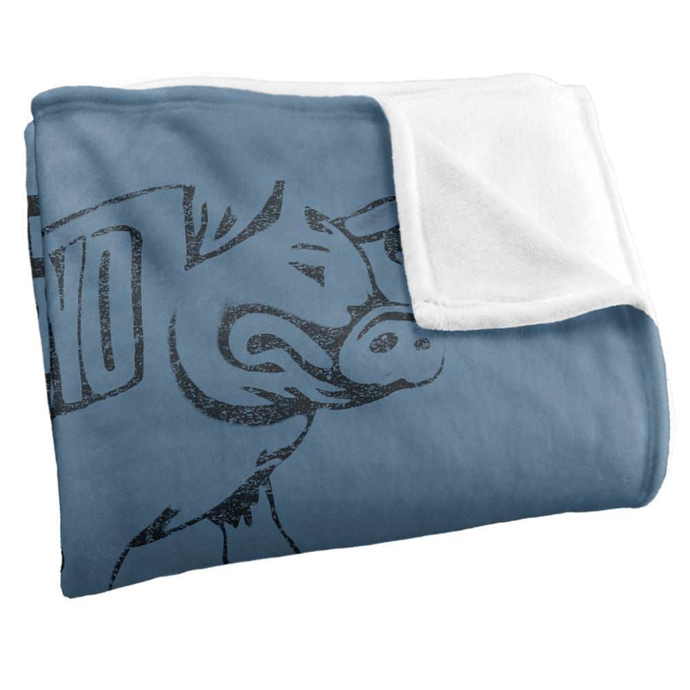 Pink Floyd In The Flesh Silky Supersoft Blanket