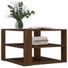  Coffee Table, Brown Oak, 59.5x59.5x40 Cm