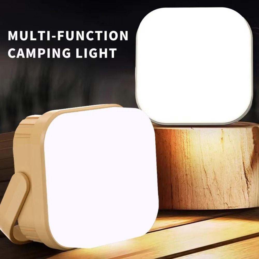 Portable Outdoor Camping Lantern Waterproof Adjustable Led Light Tent Lamp USB Rechargeable Hanging Lamp Night Fishing