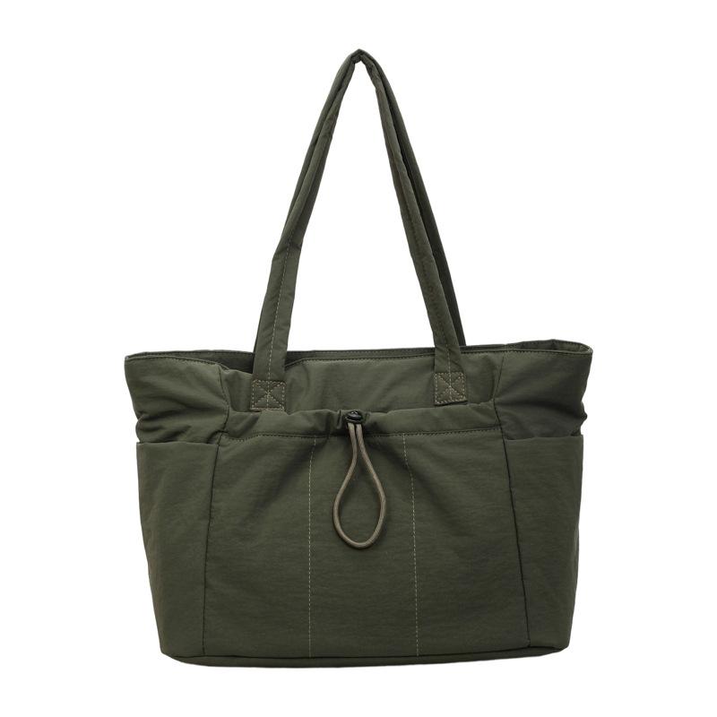 New Quilted Shoulder Bag Large Capacity Comfortable and Versatile Texture Laptop Tote Bag Lightweight Crossbody Bag for Women