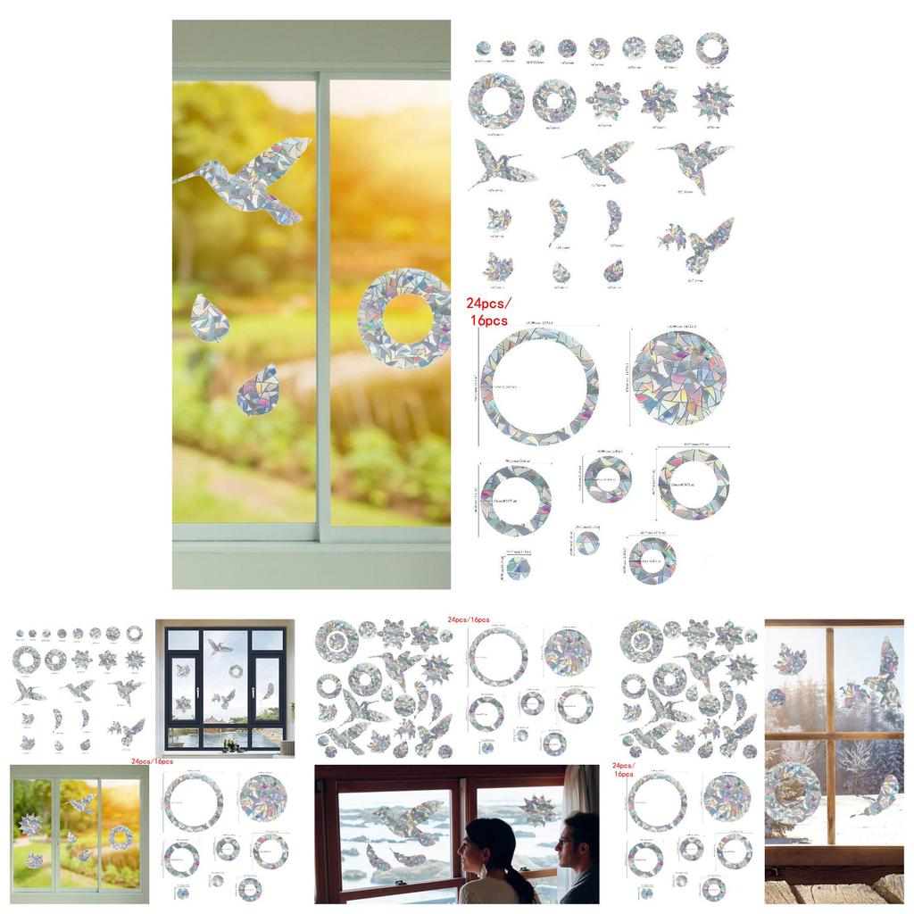 Prism Decals For Window Prevent Bird Strikes