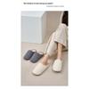 Japanese Style Silent Slippers for Women In Autumn and Winter, Soft Bottom Indoor Home Anti Slip Warm Bedroom Cotton Slippers for Men