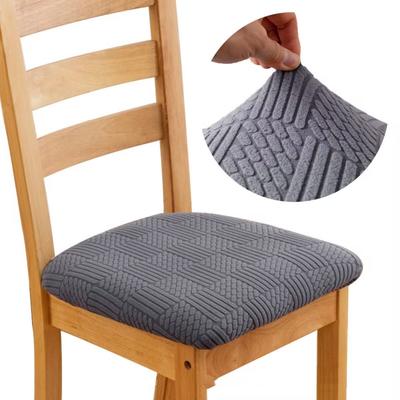 Huse pentru scaune pentru scaune de sufragerie jacquard elastice, detașabile, lavabile, elastice, tapițate, pentru scaune de sufragerie.