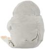 Shinada Global Mochi Series Sloth Plush Toy, Gray (Large), 22 x 22 x 30 cm, MONK-0350G