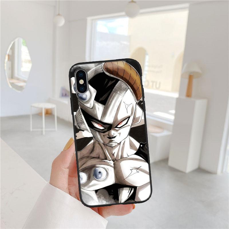 PP28 Dragon Ball Freeza Soft Shell Phone Case for iPhone SE X XS XR 11 16E 17 Pro Max Air 8 7 6 6s Plus