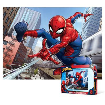 100-piece Jigsaw Puzzle - Marvel Spider-Man Outing 2 (large Piece), Popular Korean Puzzle
