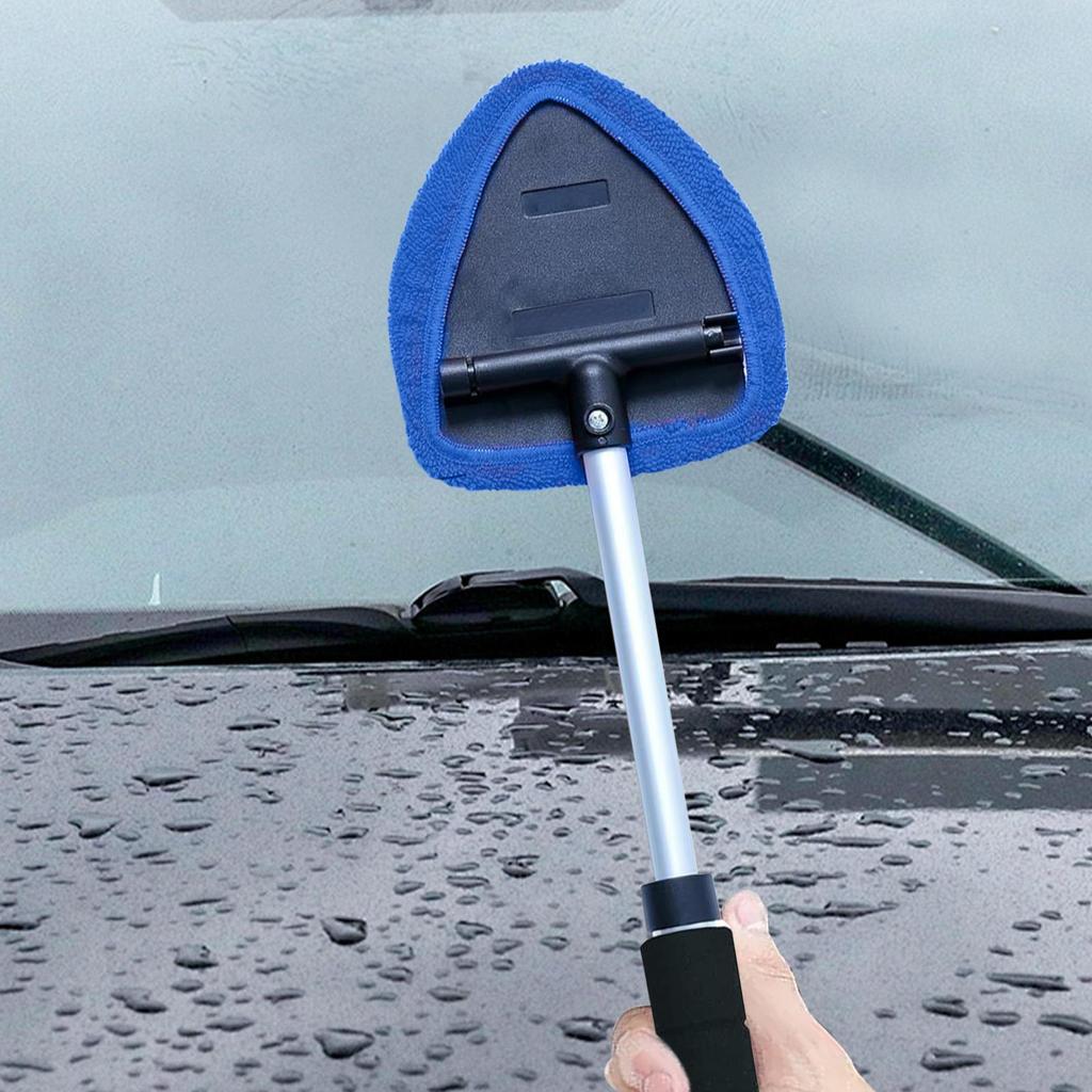Windshield Cleaner Tool Telescoping Window Dust Remover Detachable Windshield Cleaner For Interior Door Window Outdoor Exterior
