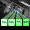 Portable light outdoor LED Rechargeable spotlight handheld holder light high-power waterproof USB  strong light searchlight
