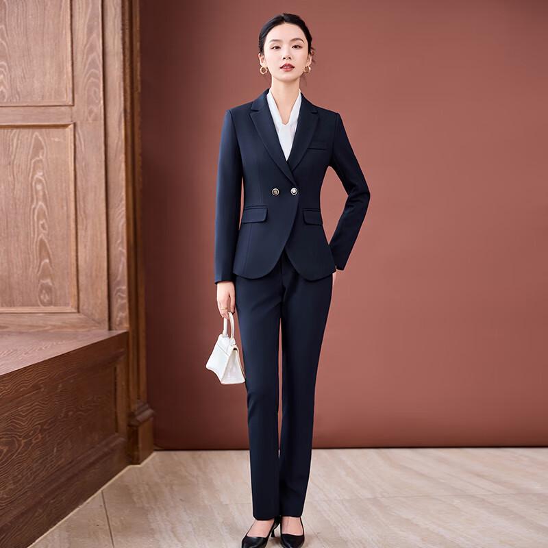 Женский профессиональный деловой костюм-двойка Trouman 3XL