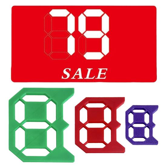 Digital Painting Template Set Plastic Number Stencil for Artists DIY Crafts And Home Decor Versatile Drawing Tools