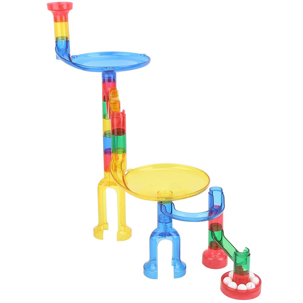 Bauen Kinder Kind Murmelbahn Lauf Labyrinth Bahn Bausteine Lernspielzeug