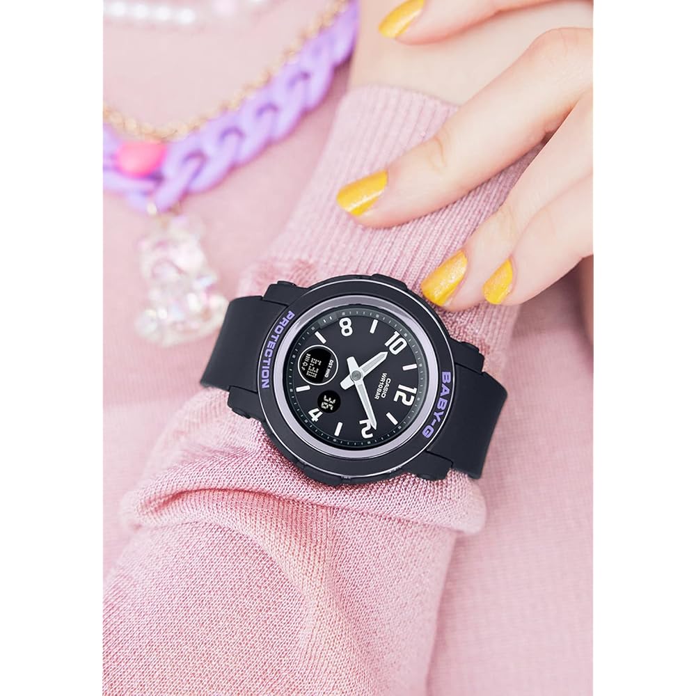 Casio Baby-G BGA-290DR-1AJF Women's Black Watch Analog Digital Display