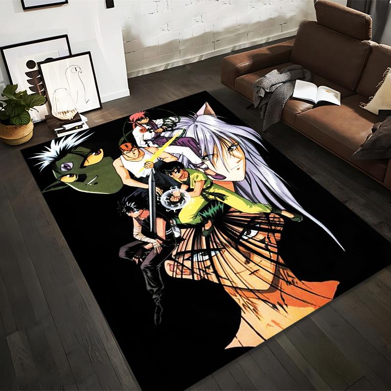 

Anime Character Print Carpet with Multicolor Design for Living Room Suitable for use as an anti-slip for living room bedroom sofas 40x60cm( 15x23in )