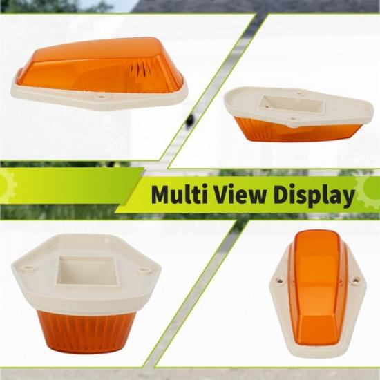 5 sets Cab Roof Light Marker Amber Fits 1999-2016 Ford  E-350 E-450 F-250