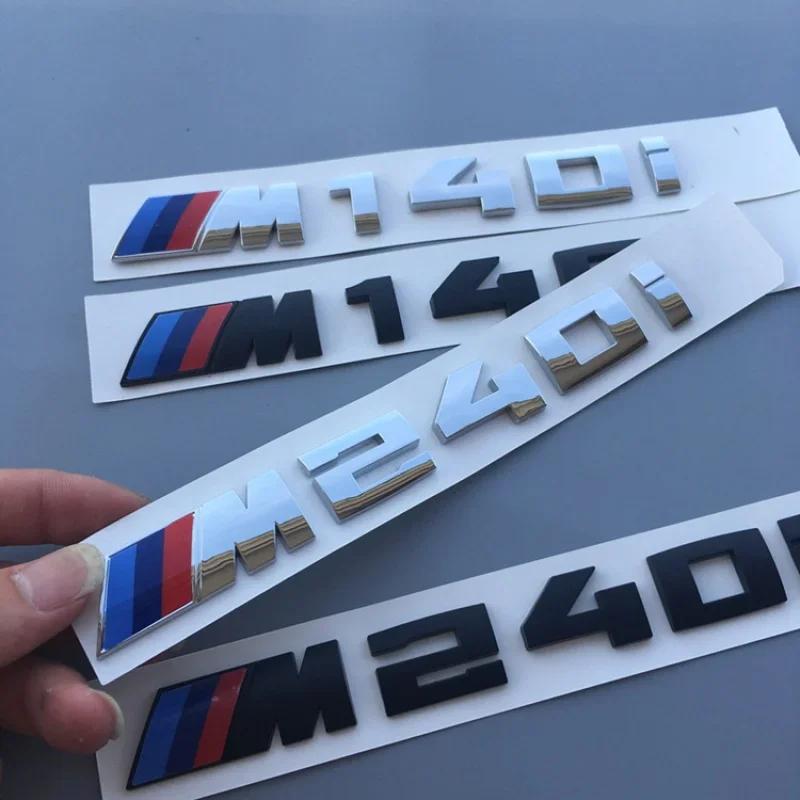 YTMX4 For BMW Special M40i M240i Car Logo Word Mark Series 2 Series Restoration Rear Badge Logo Car Stickers Black Tailgate