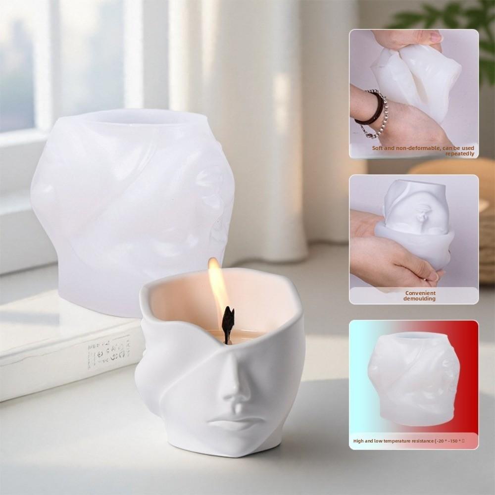 Flexible Silicone Candy Mold Heat Resistant Decorative Container Molds  Wedding Decor