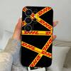 Fashion Brand D-DHL Logo Phone Case For Samsung S 24 Fe 25 Ultra Plus 20 Lite 21 30 22 23 24 22 Ultra 5G Fundas