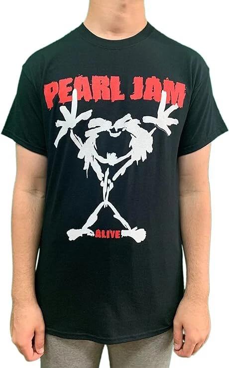 

Authentic Pearl Jam Stickman T-Shirt S M L XL 2XL NEW M