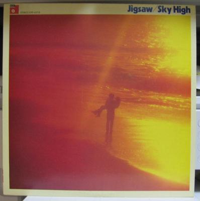 LP Record JIGSAW - Sky High UXP637B BASF 1976 Japan Obi Rock Used