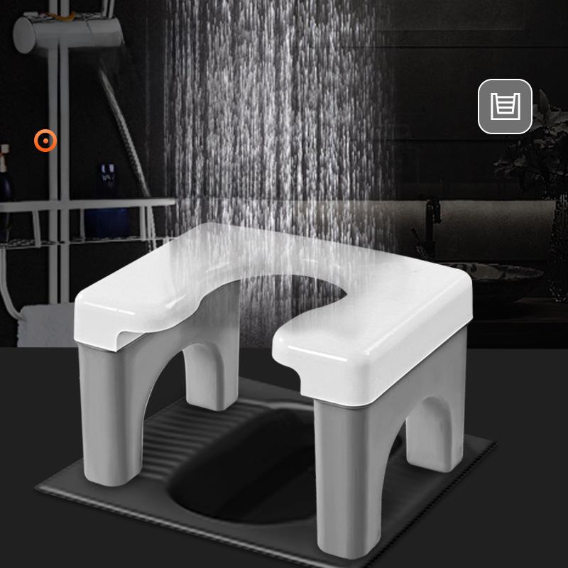 Scaun de toaletă convertibil pentru uz casnic: Genuflexiuni pentru a sta jos pentru femei însărcinate și vârstnici