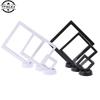 Square 3D Floating Jewelry Coin Display Frame Holder Box Case Stand Home Decorations  Jewelry Display Stand Ring Pendant Holder