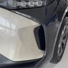 For Toyota BZ4X 2023-2025 Carbon Fiber Front Fog Light Eyelid Molding Cover Trim