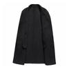 2025 Autumn/Winter Men's Double-Sided Wool Double-Breasted Trench Coat, Mid-Length with Lapel