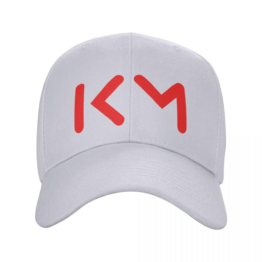 Custom Fashion Soccer Gift Mbappes KM Logo Baseball Cap Women Unisex Adjustable Unisex Soccer Lover Dad Hat Hip Hop Sun Hat