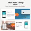 1-4PCS Tuya Zigbee/Cozylife WiFi Temperature Humidity Sensor Real-Time Remote Monitoring App Voice Alerts Alexa Google Assistant