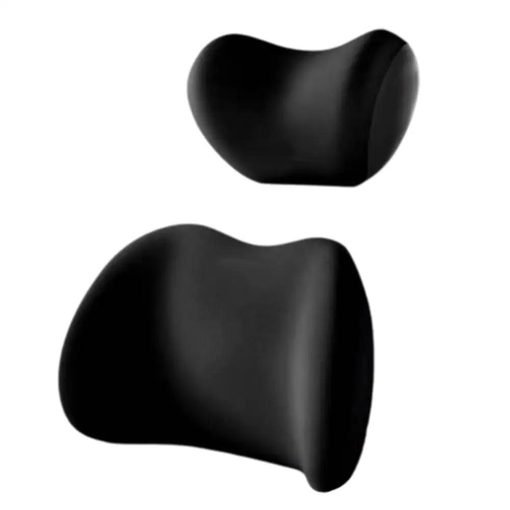 Car Headrest/Lumbar Support Car Neck Pillow Waist Cushion Lumbar Support Driving Cushion Seat Driver Car Waist Backrest Sup Q9K6
