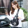 Honesty Mouth One-Shoulder Bag, Crossbody Bag, Multi-Function Backpack (11: Black (USB Included))