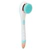 Electric Body Brush Set 360 Degrees Rotating 4 Heads Long Handle Bath Cleansing Scrubber
